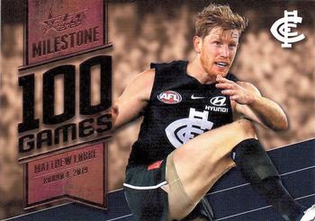 2020 Select Footy Stars - AFL Milestone Games #MG15 Matthew Lobbe Front